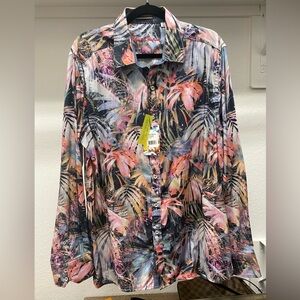 Robert Graham graphic button down